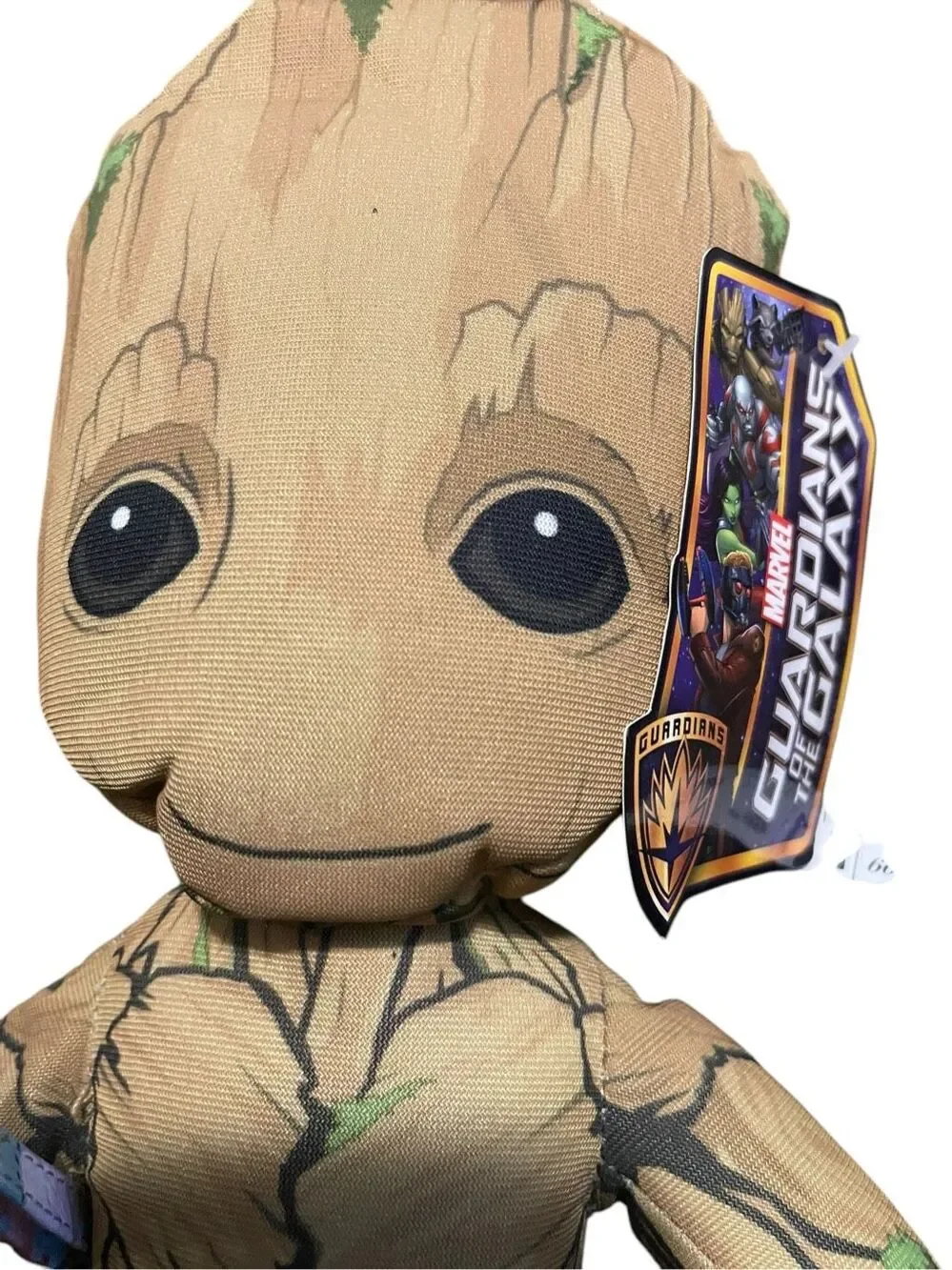 New Marvel Brown Green Baby Groot 14” Guardians Of Galaxy Stuffed Animal Toy